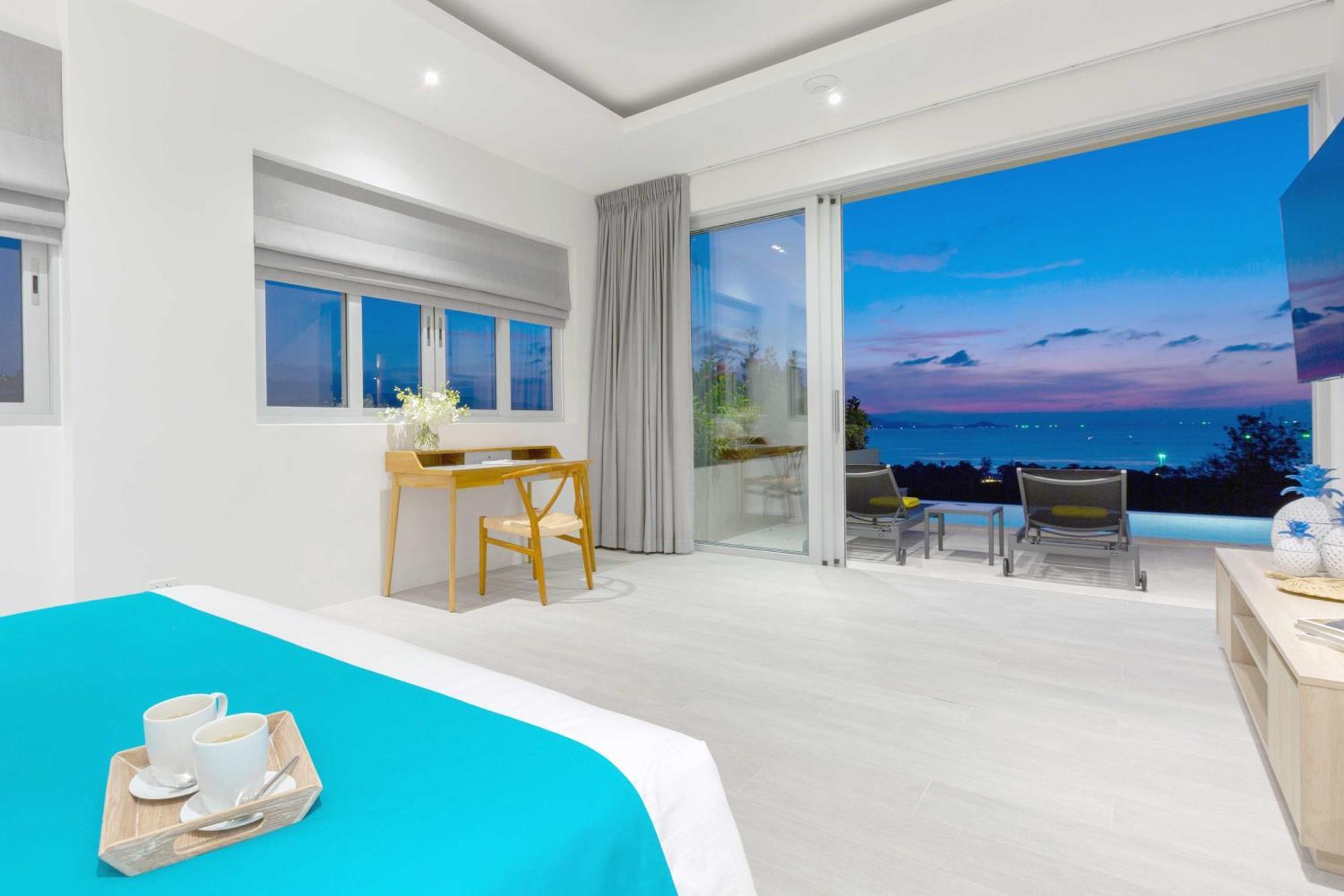 Sunset Estates - Samui Luxury Villas Choeng Mon Bagian luar foto