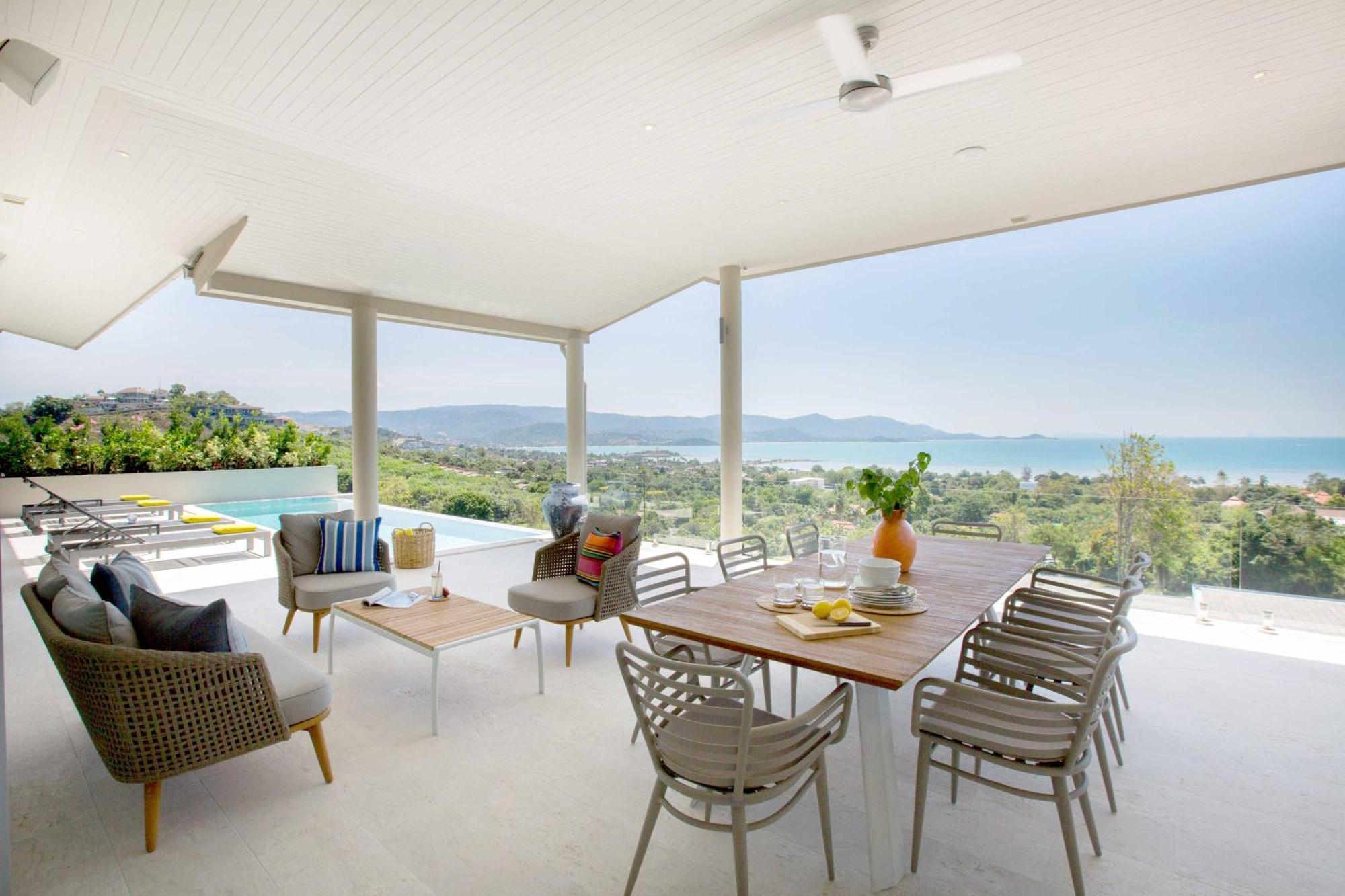 Sunset Estates - Samui Luxury Villas Choeng Mon Bagian luar foto