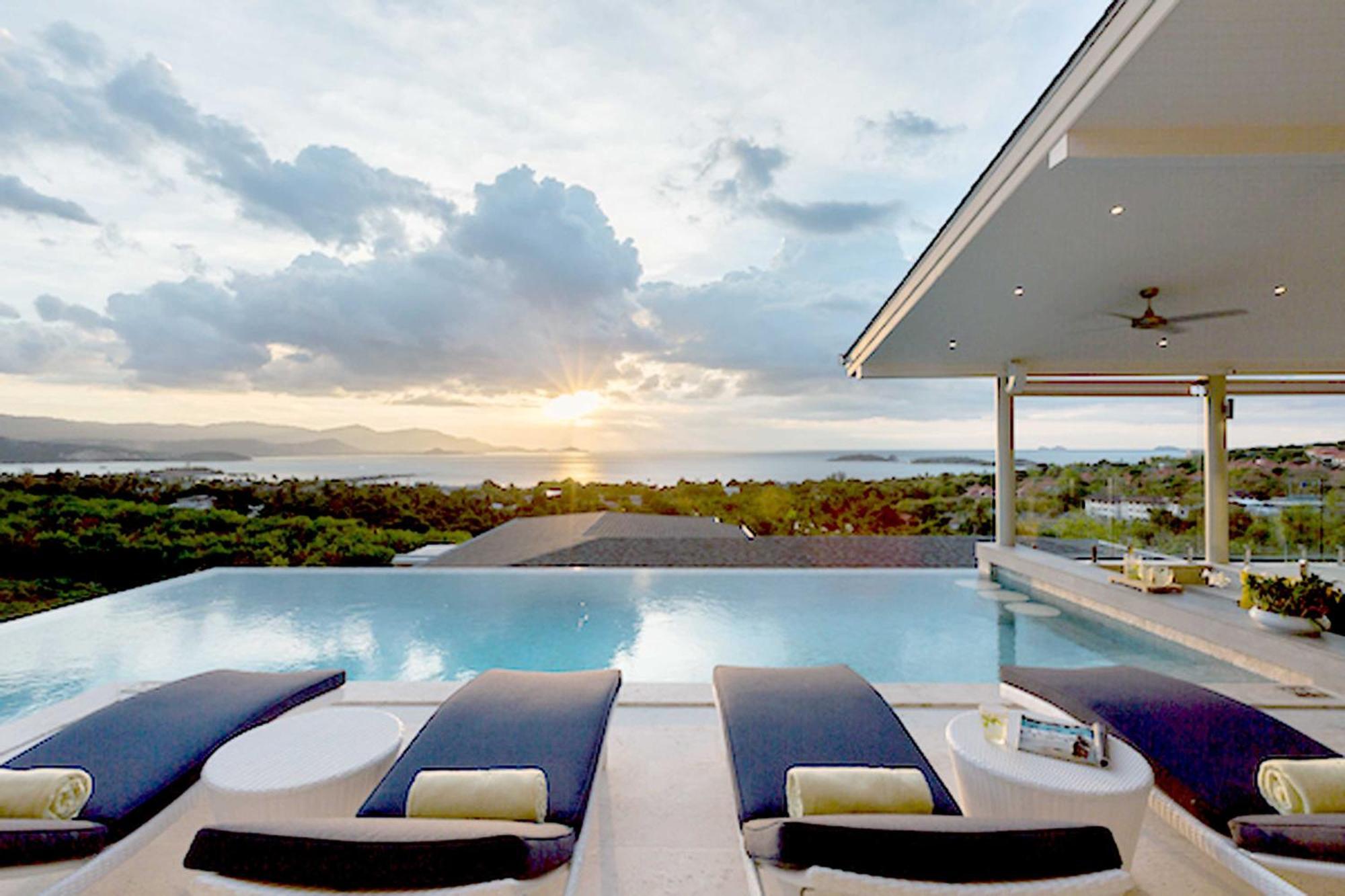 Sunset Estates - Samui Luxury Villas Choeng Mon Bagian luar foto