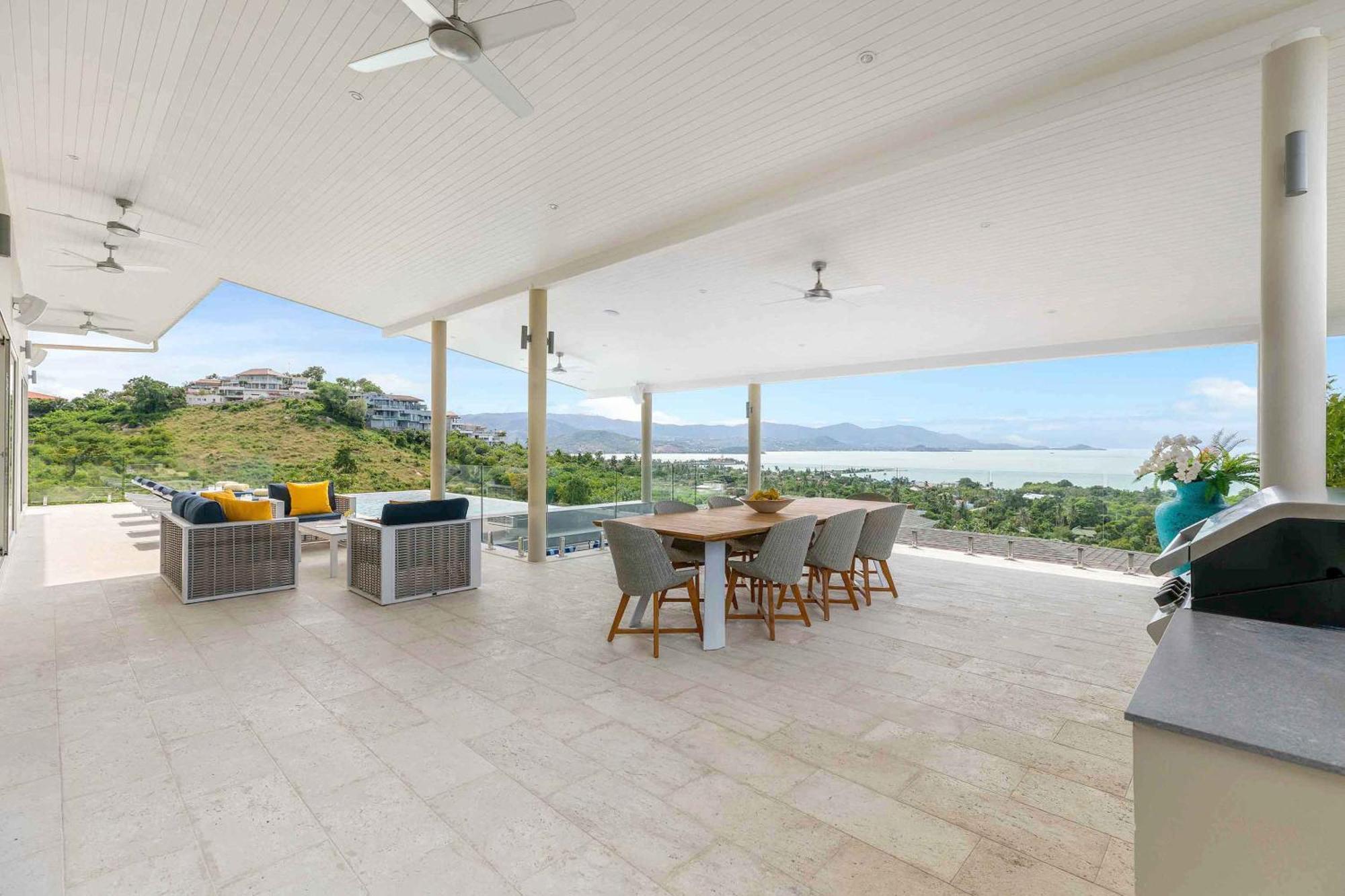 Sunset Estates - Samui Luxury Villas Choeng Mon Bagian luar foto