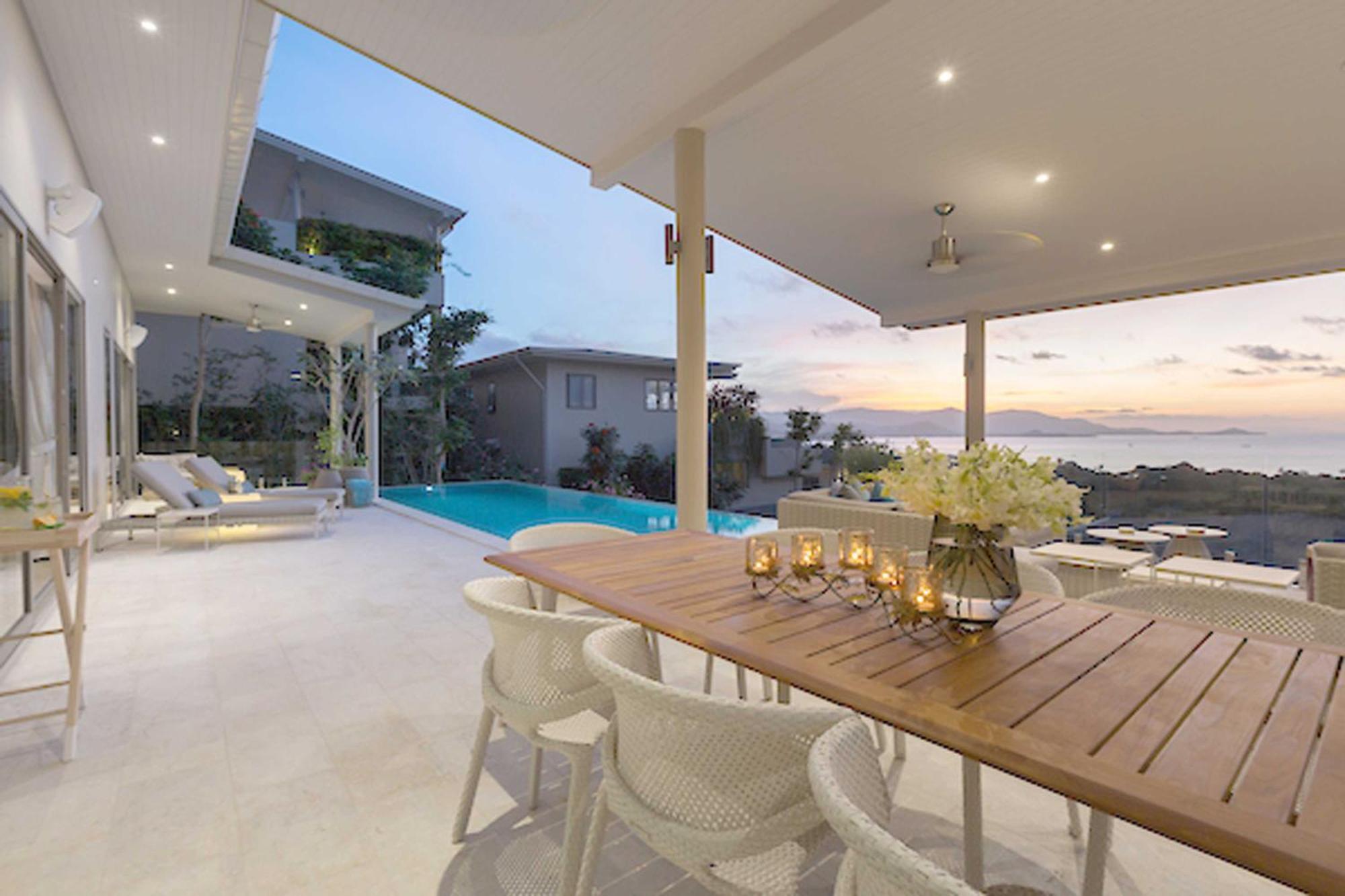 Sunset Estates - Samui Luxury Villas Choeng Mon Bagian luar foto